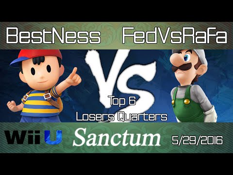 Sanctum: BestNess (Ness) vs. FedVsRafa (Luigi) - Top 6 Losers Quarters
