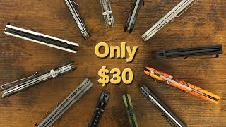 Top 10 Folding Knives ~ $30 (High Value Picks)