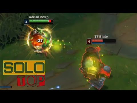 Adrian Riven ( Riven ) vs TF Blade ( Ornn ) - Riven vs Ornn Solo ( Top )
