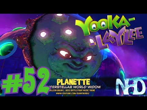 Let's Play Yooka-Laylee (pt52) Galleon Galaxy - Space Ship - Planette (Boss)