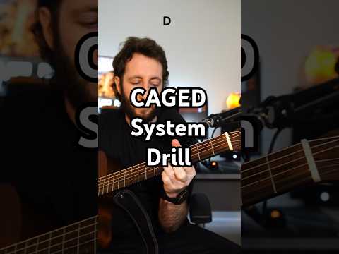🎸This 2-Step Guitar Drill Unlocks the Entire Fretboard!🔥(CAGED System Explained) #guitarlesson