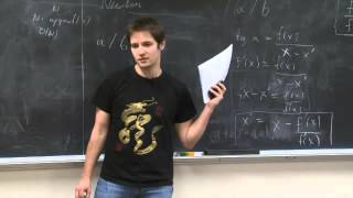 Recitation 12: Karatsuba Multiplication, Newton's Method