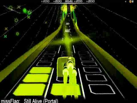 missFlag - Still Alive (Portal) played with Audiosurf