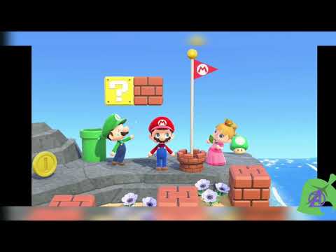 Animal Crossing: New Horizons X Super Mario Collaboration Items