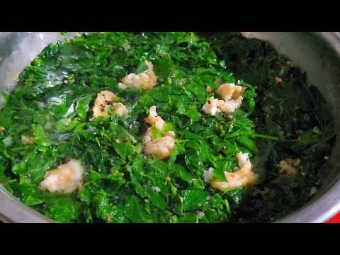 Cách làm canh rau ngót nấu tôm ngọt ngon / Món Đồng Quê