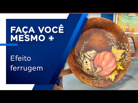 Efeito ferrugem por Mara Fernandes