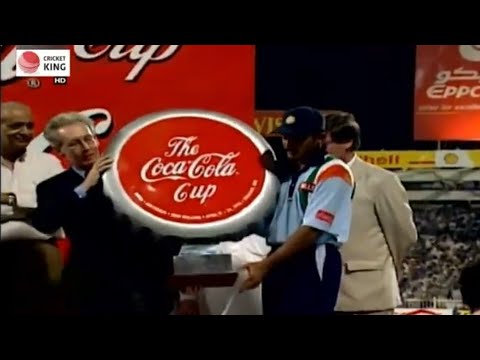 Sachin Tendulkar Golden Year | Coca Cola Cup Sharjah India Vs Australia Ball by Ball Final 1998