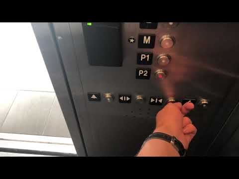 Talking Schindler 400A Traction elevator at Uptown offices in Victoria, BC