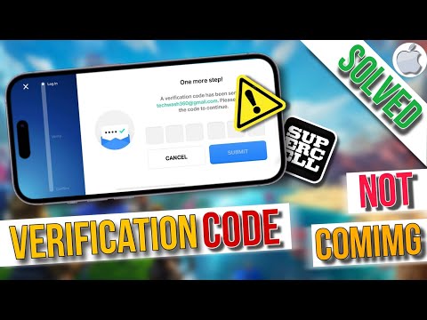 Solve Supercell ID Verification Code Not Received on iPhone || Tech Wash