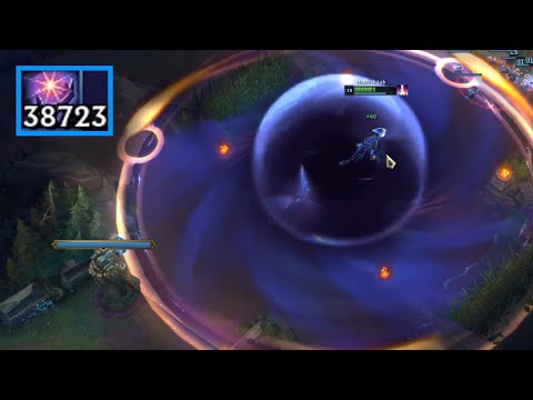 New Aurelion Sol with 38,000 Stacks - Is there a Limit for E & Ult Size?