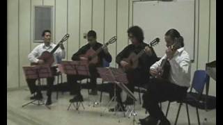 Trinidad, Danza de Rafael Antonio Aponte - Cuarteto de Guitarras 