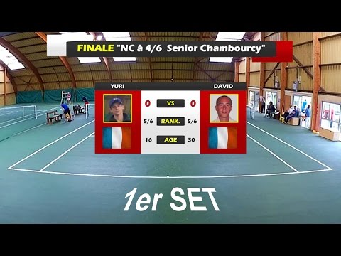 Yuri (5/6) vs David (5/6) - Finale Senior ASMC - 1er set - 25/09/2016