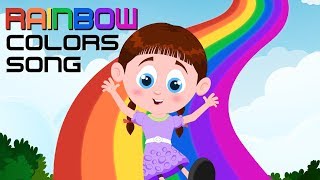 Rainbow Colors | Schoolies | Cartoon Video For Toddlers | Kindergarten Nursery Rhymes For Babies