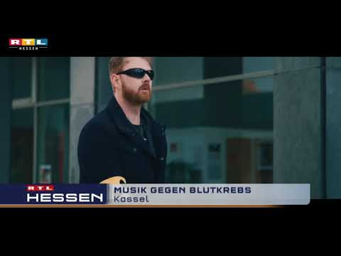 Moe Phoenix bei RTL HESSEN durch sein Lied: ,,Mensch ist Mensch”, zur Mithilfe für die DKMS