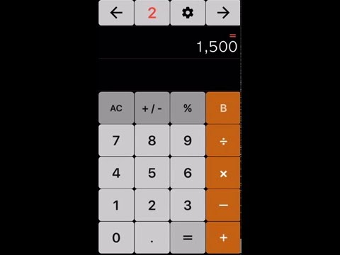 Swipe Many Calculators - Use m Video