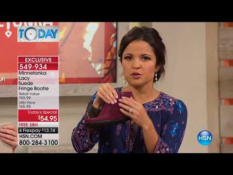 HSN | HSN Today: Minnetonka Footwear 08.29.2017 - 08 AM