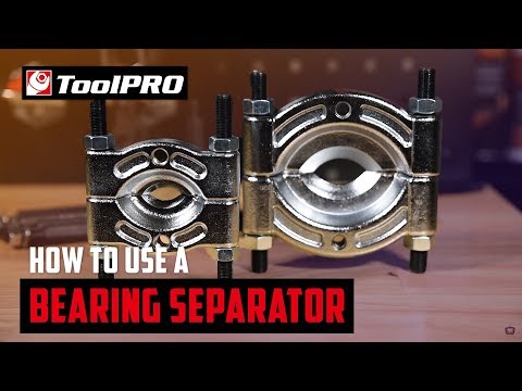 How To Use A Bearing Separator