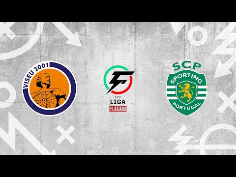 Liga Placard (24.ª jornada): Viseu 2001 ADSC 3-5 Sporting CP