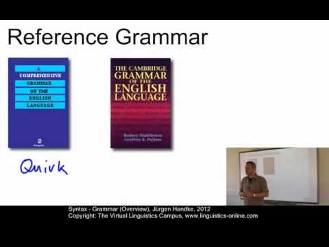 SYN103 - Grammar (Overview)