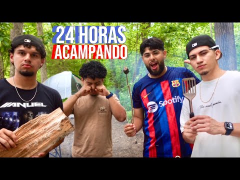 CAMPING FOR 24 HOURS!!! *Everything goes wrong*