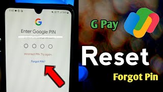 How to Reset Google Pay Forgotten Pin | reset google pay pin in tamil