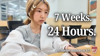 Exchange Student CRAMS for Korean Midterms 🇰🇷 (Korea University)