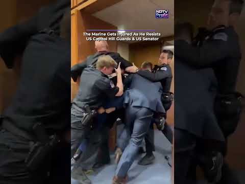 US Marine Veteran's Protest Against Iran War Goes Viral