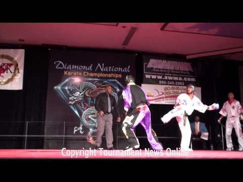 Troy Sexton vs Jason Tankson Bourelly Light Weight Super Fight Semi-Finals at Diamond Nationals 2011