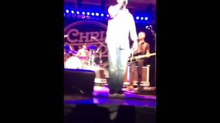 Chris JANSON opening and &quot;Back In My Drinkin&#39; Days&quot;