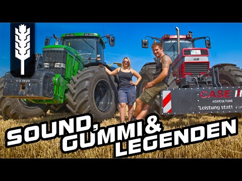 Sound, Gummis und Legenden | John Deere 7810 Case 1455 XL | feat. Alinas Landleben