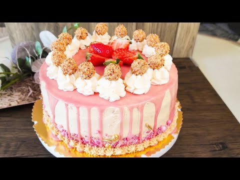 DU schaffst das auch, Erdbeertorte, ganz einfach und lecker, Rabeas Kitchen