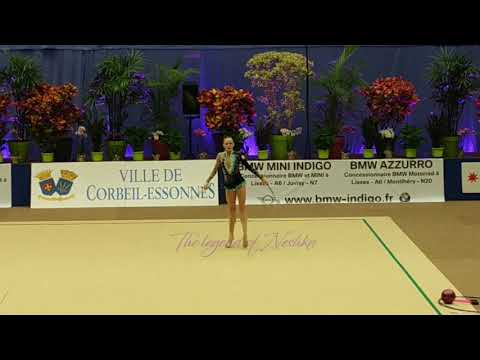 Darya SOROKINA (AZE) clubs - 2019 Corbeil senior AA