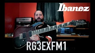 Video thumbnail for Ibanez RG3EXFM1 by Cryptic Mask Guitar