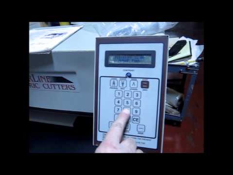 Martin Yale PL 265 (PL 2650) - 26 Inch Programmable Electric Paper Cutter