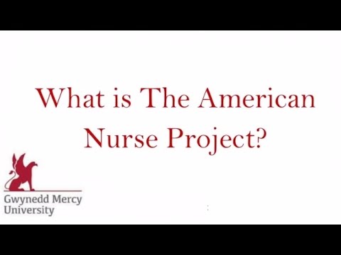 GMercyU Lecture: The American Nurse Project