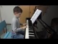 Мой талантливый сын. 1-й класс. 6 лет. Музшкола. "Украинская народная песня ...