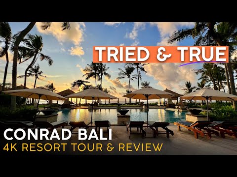 , title : 'CONRAD BALI, Nusa Dua, Bali, Indonesia【4K Resort Tour & Review】TRIED & TRUE Elegant Resort'