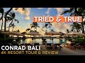 CONRAD BALI Nusa Dua Bali Indonesia 4K Resort Tour Review TRIED TRUE Elegant Resort