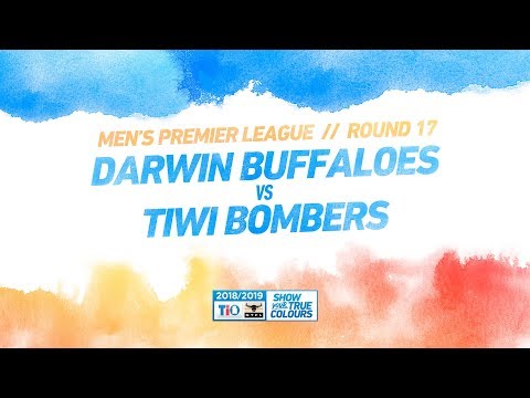 Darwin Buffaloes vs Tiwi Bombers: Round 17 - Men's Premier League: 2018/19 TIO NTFL