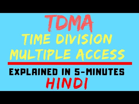TDMA : Time Division Multiple Access (Mobile Communication /Computing) (HINDI)