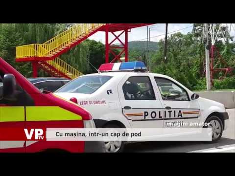Cu mașina, într-un cap de pod