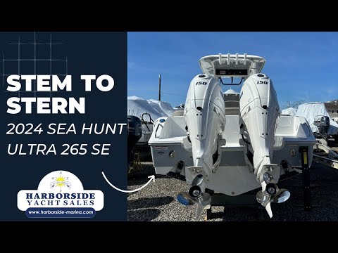 2026 Sea Hunt Ultra 265 SE Video