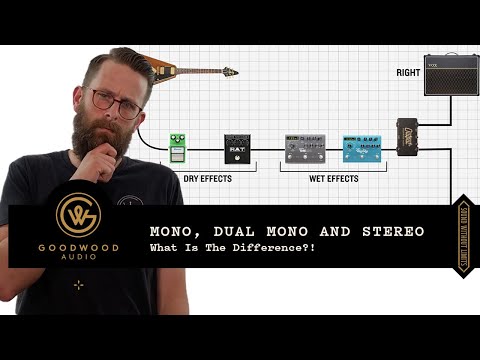 Guitar in Mono, Dual Mono, Stereo AND the difference!