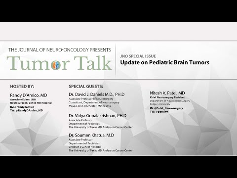Lenox Hill Neurosurgery & The Journal of Neuro-Oncology: Tumor Talk | 9/22/2020