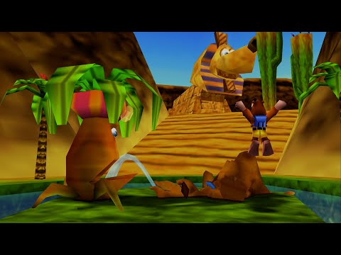 Banjo-Kazooie - 100% Walkthrough Part 10 BREAK-NECK THE CAMEL'S BACK