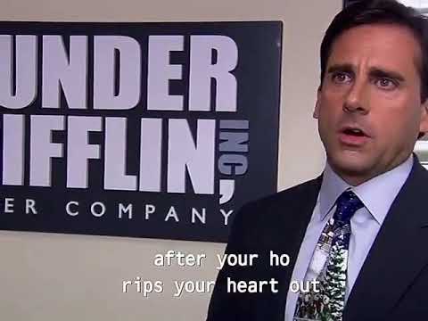 Bros before hoes scene| The office