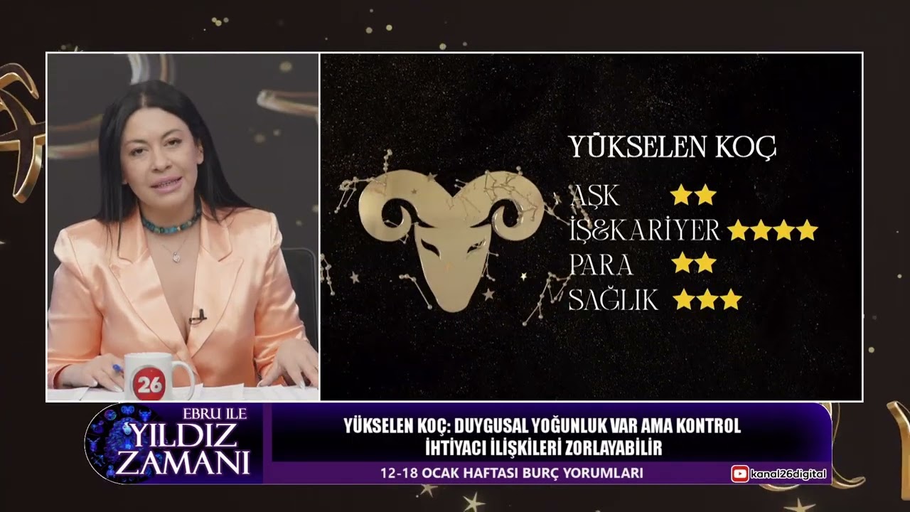 YÜKSELEN KOÇ | 12 OCAK - 18 OCAK