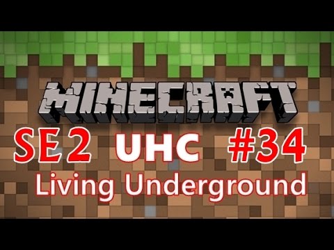 Minecraft UHC Living Underground SE2 EP34 - Caving + Looting III Sword