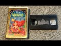 The Little Mermaid 1998 VHS Dark Sticker Label Copy Overview 2025 Edition