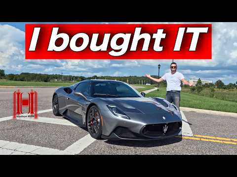 New Maserati MC20 Cielo -Why I Bought IT? Full Specs & Test Drive
